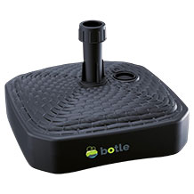botle pie de sombrilla
