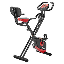 KM fit bicicleta estática plegable