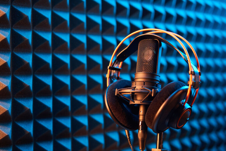 auriculares de estudio