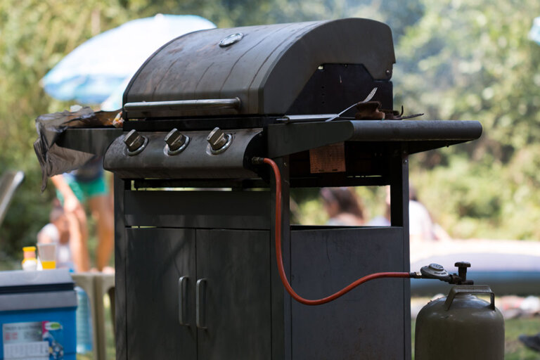 barbacoa de gas