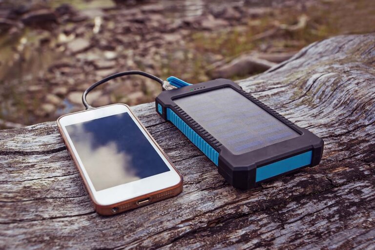 batería portatil solar