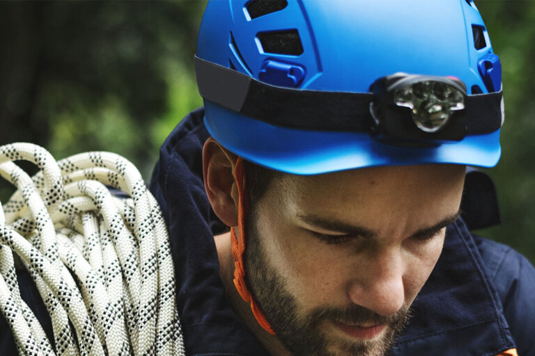 casco de escalada