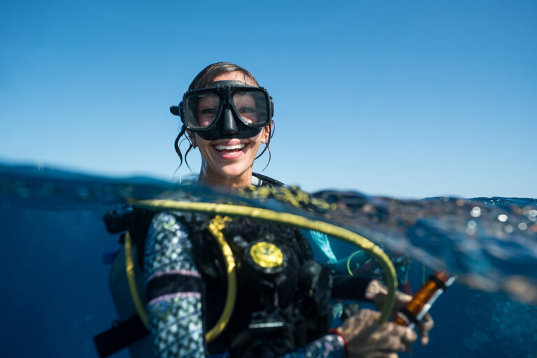chaleco de buceo