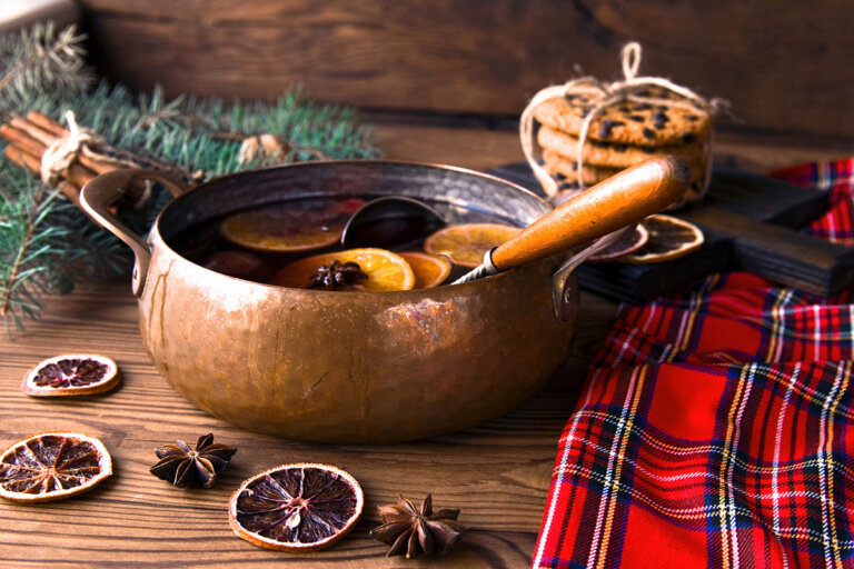 cocedor de vino caliente