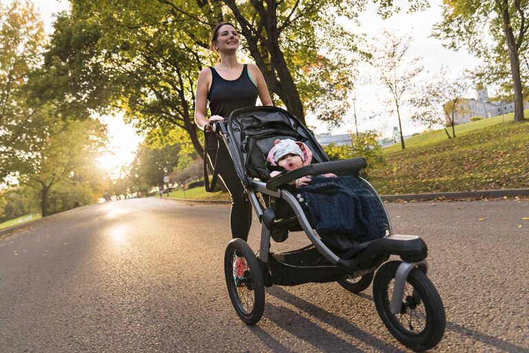 cochecito para correr