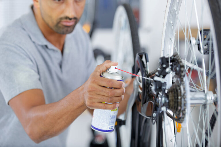 grasa en spray para cadenas