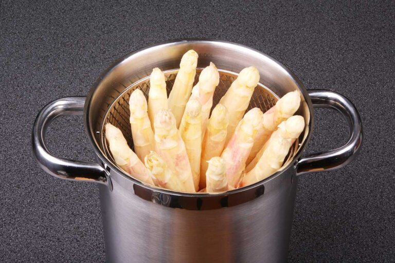 olla para espárragos