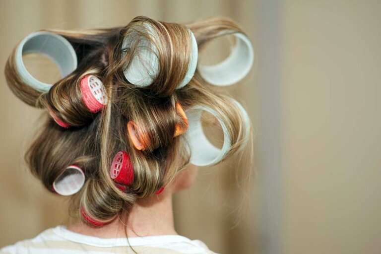 rulo para el pelo
