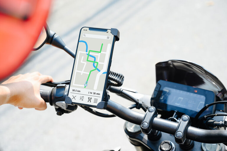 soporte de móvil para bicicleta