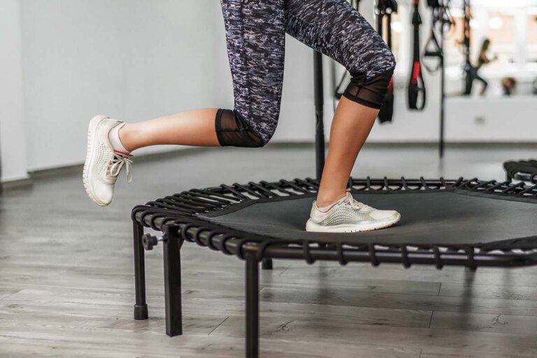 trampolín de fitness