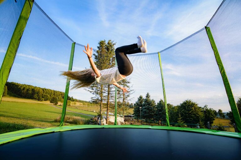 trampolín