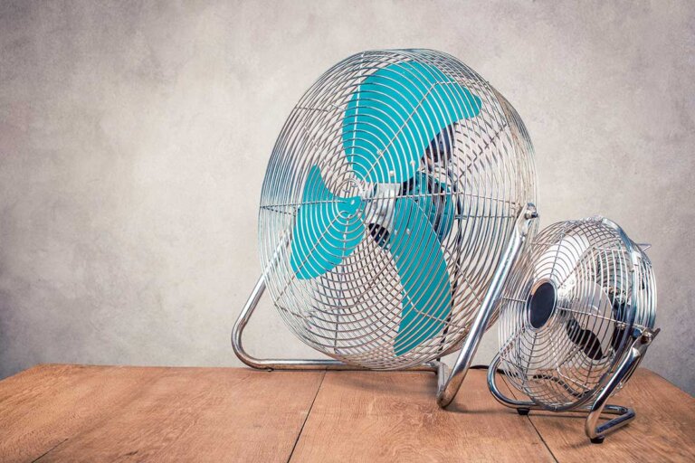 ventilador de suelo